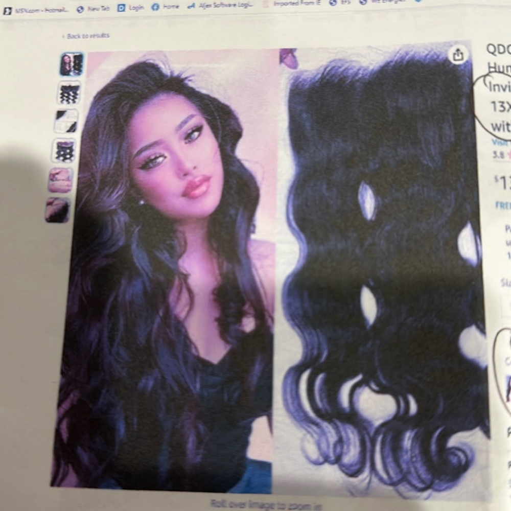 Human hair extensions NEW